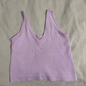 Urban Outfitters Purple Crop Top